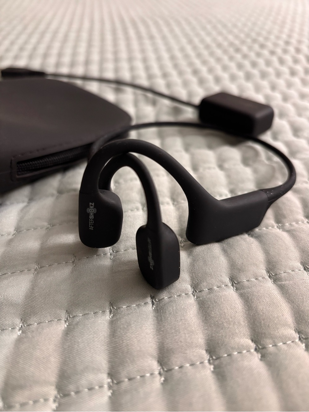 AfterShokz OpenSwim headphones for swimming
